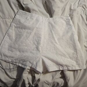 White Shorts